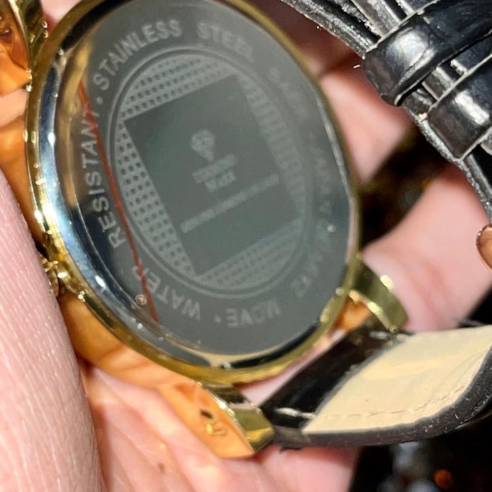 Real diamond watch for women, hiphop genuine diamond watch, gift for ladies SALE - Picture 5 of 6